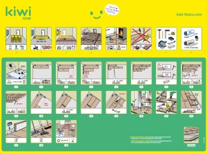 5,5 x 193 x 1380 mm kiwi now hybrid-resilient floor , Dekor: 40KN542, 9/Pk vegan, PVC-frei, haustierfreundlich, wohngesund, 24h wasserfest, sicheres Klick-System, Oberfläche Synchronpore, Blauer Engel, Pak. 9 Stück / 2,397 qm