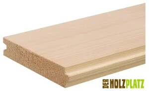 22 x 121 mm nord. Fi./Ta. Hobeldielen-Raumlänge (Wand-Boden-Decke) N&F, u/s hobelfallend, ohne fase, nachsortiert, HF: ca. 14 - 21 % ohne Trockennut (Deckfläche: 113 mm / Bund: 5 St. / VE: 225 Stück), Längen: 390-420-450-480 & 510 cm Auf Anfrage