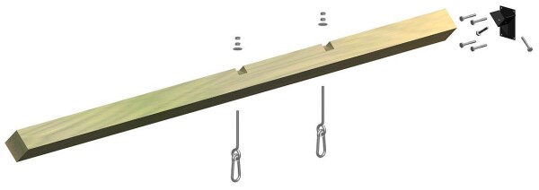 Multi-Play Schaukelbalken 9x9x240cm, , VE: 1, Art.-Nr.: 67521 (Ab Lager Lübbecke / Verfügbarkeit auf Anfrage)