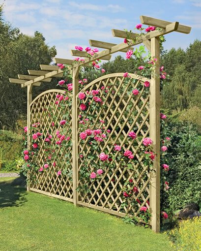 Pergola, 7x7x450cm, VE: 5, Art.-Nr.: 66046 (Ab Lager Lübbecke / Verfügbarkeit auf Anfrage)