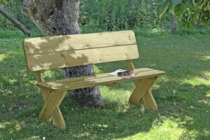 Gartenbank Toskana, 150x64x84cm, VE: 3, Art.-Nr.: 66055...