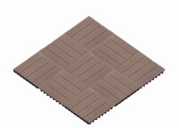 30 x 30 cm Klick-BPC-Terrassenfliese Vivadeck Grau mit integrierten Stecksystem (Mindestbestellmenge: 1 Paket / 11 St. = 0,99 qm / Stückpreis: 2,84 €) (Aktuell Ausverkauft)